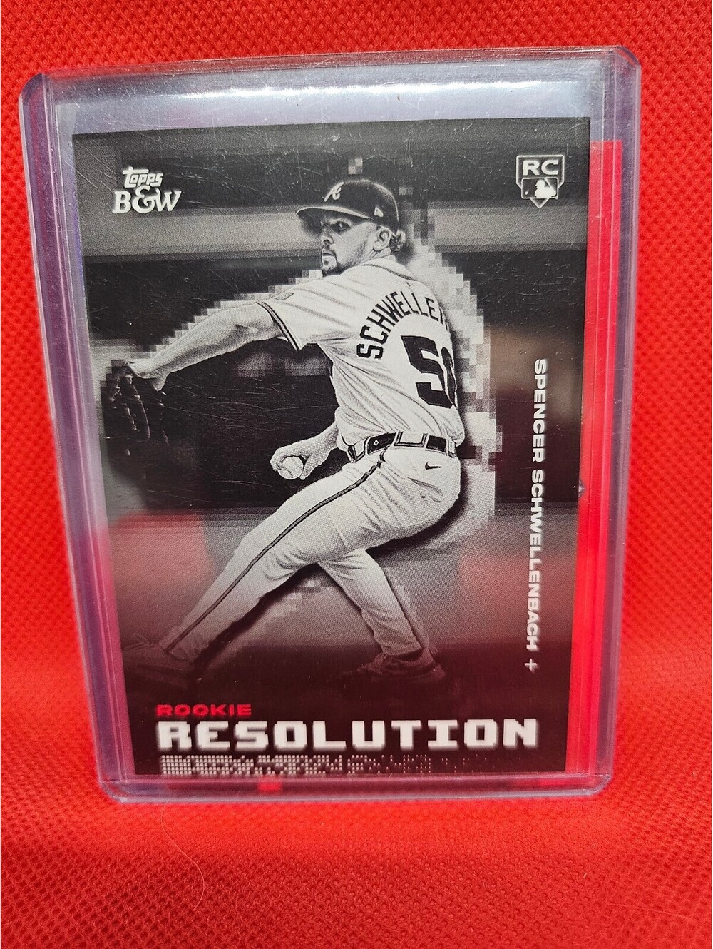 Spencer Schwellenbach (RC)  #RR16 - 2025 Topps Black and White Rookie Resolution